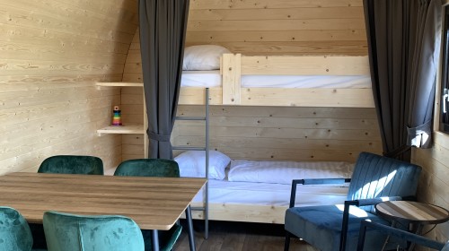 Woodlodge 4 personen - Binnenkant - Sint Maartenszee