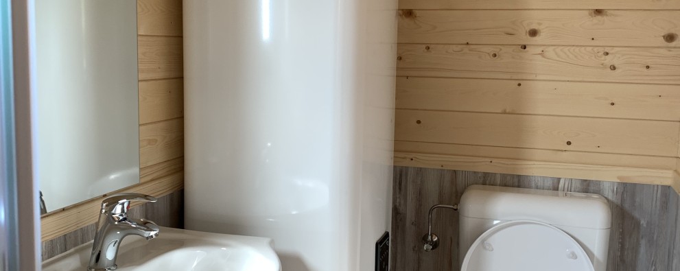 Woodlodge 4 personen - Badkamer 3 - Sint Maartenszee